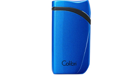 Зажигалка сигарная Colibri Falcon, синий металлик LI310T13