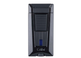 Зажигалка сигарная Colibri Stealth (тройное пламя), черный металлик LI900T1