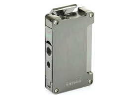 Зажигалка сигарная Adorini Jet Lighter Silver турбо с пробойником 1787