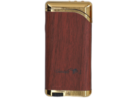 Зажигалка Gentelo Gold-Burgundy Wood 4-2500