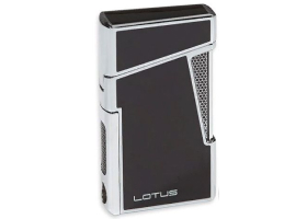 Зажигалка Lotus APOLLO Black & Polished chrome 4800