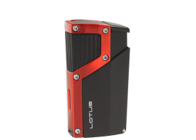 Зажигалка Lotus CZAR Black Matte & Red LBL140020
