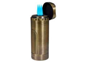 Зажигалка настольная Vertigo King Brass KING-BR