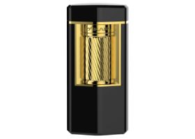 Зажигалка Xikar 600 Meridian BKGD Black Gold