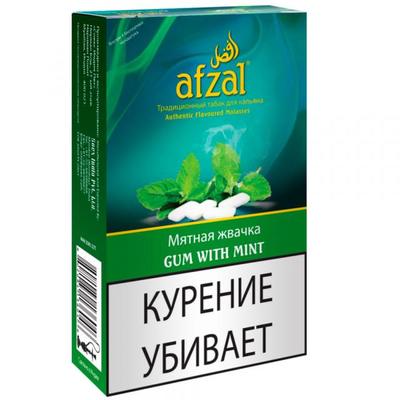 Кальянный табак AFZAL Gum with mint (Мятная жвачка) 40 гр