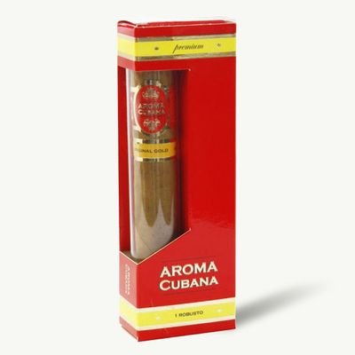 Сигариллы Сигары Aroma Cubana Original Gold Robusto 1 шт.