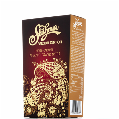 Ассорти конфет "Stuhmer" из Марципанов с кремовой начинкой 9633, 170 гр.
