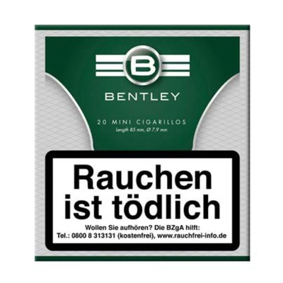 Сигариллы Bentley Mini 20 Cigarillos 