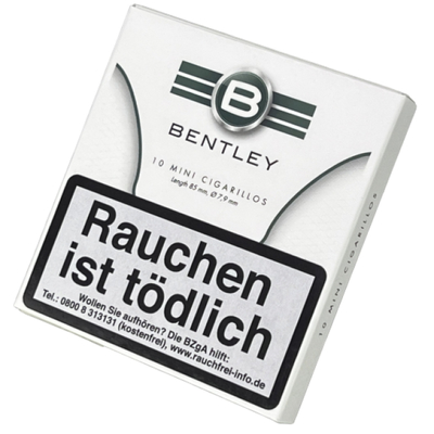 Сигариллы Bentley White Mini 10 Cigarillos