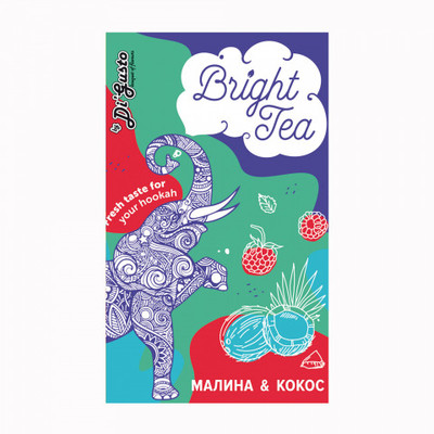 Бестабачная смесь Bright Tea Малина - Кокос 50 гр.