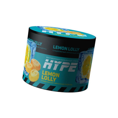 Бестабачная смесь Hype Lemon Lolly 50 гр.