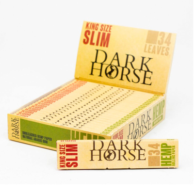 Бумага для самокруток Dark Horse King Size Slim Hemp