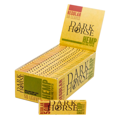 Бумага для самокруток Dark Horse Regular Hemp