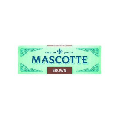 Бумага для самокруток Mascotte Unbleached Brown Regular 
