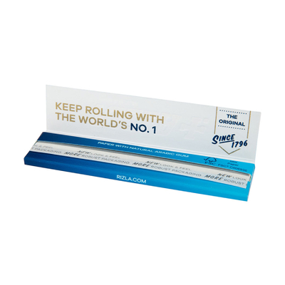 Бумага для самокруток Rizla+ King Size Blue, 32 шт.