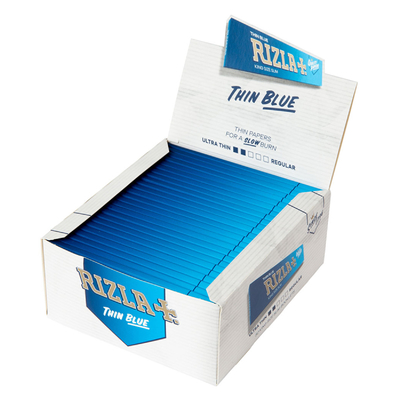 Бумага для самокруток Rizla+ King Size Blue, 32 шт.