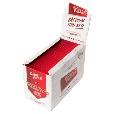 Бумага для самокруток Rizla+ Regular Red, 50 шт.