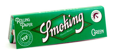 Бумага для самокруток Smoking Regular Green