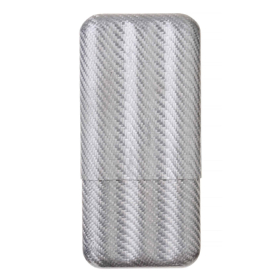 Чехол Lubinski на 3 сигары, серый карбон FK1383-3