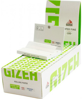 Бумага для самокруток Gizeh Magnet Super Fine 100
