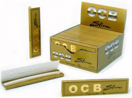 Бумага для самокруток OCB Slim Premium Gold