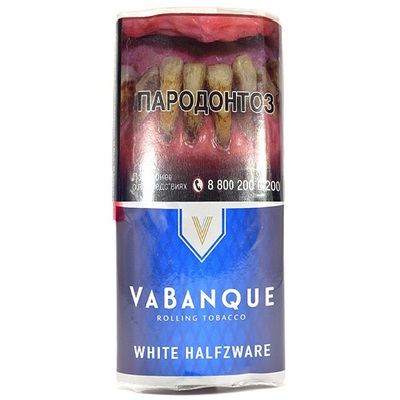Сигаретный табак VaBanque - White Halfzware, 30 гр