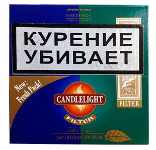 Сигариллы Candlelight Filter Assorty Sumatra+Menthol 50