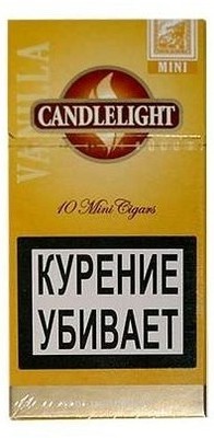 Сигариллы Candlelight Mini Vanilla 10
