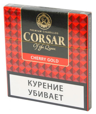 Сигариллы Corsar Mini of the Queen Cherry Gold