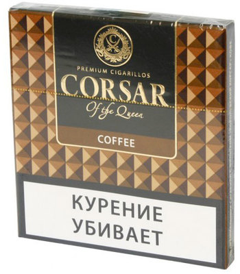 Сигариллы Corsar Mini of the Queen Coffee