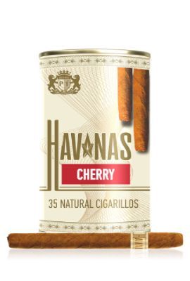 Сигариллы Havanas Natural Cherry - туба 35 шт.