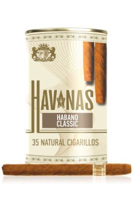 Сигариллы Havanas Natural Habano Classic - туба 35 шт.