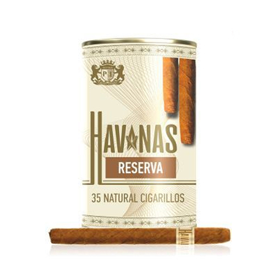 Сигариллы Havanas Natural Reserva - туба 35 шт.