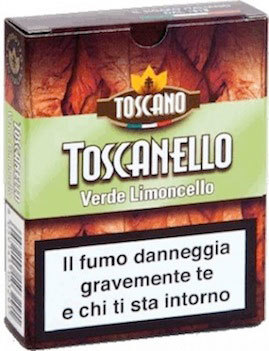 Сигариллы Toscano Toscanello Verde Limoncello