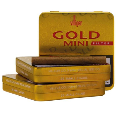 Сигариллы Villiger Gold Mini Filter 20 Cigarillos