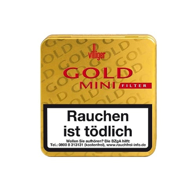 Сигариллы Villiger Gold Mini Filter 20 Cigarillos
