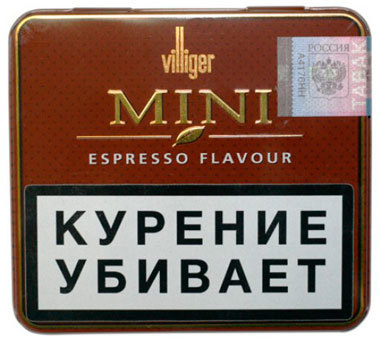 Сигариллы Villiger Mini Espresso Flavour