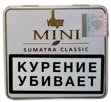 Сигариллы Villiger Mini Sumatra Classic