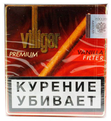 Сигариллы Villiger Premium Vanilla Filter