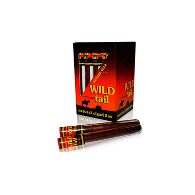 Сигариллы Wild Tail Cherry (в стеклянных тубах) 25шт.