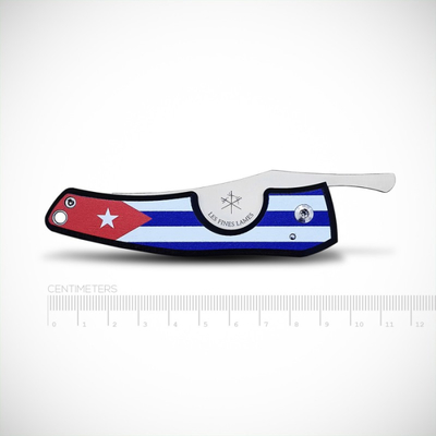 Сигарный нож Le Petit - Flag - Cuba - Dark wood