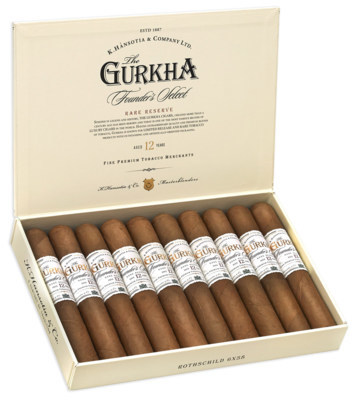 Сигары Gurkha Founder's Select Aged 12 Years Rothschild