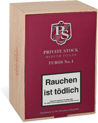 Сигары Private Stock Medium Filler No1 Tubos