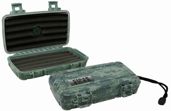 Дорожный хьюмидор Aficionado Cigar Safe 5 Camouflage