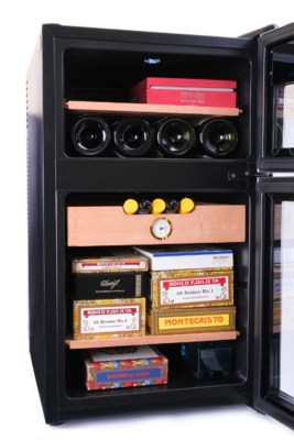 Хьюмидор-холодильник Howard Miller на 400-600 сигар и 8 бутылок вина 810-069