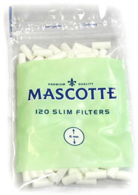 Фильтры для самокруток Mascotte Slim Filters 120