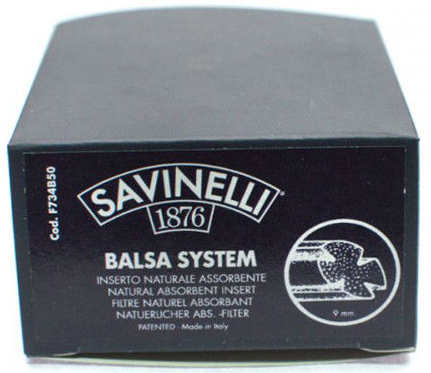 Фильтры для трубок Savinelli Balsa 6 мм. (100 шт.)