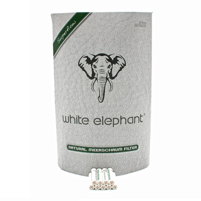 Фильтры для трубок White Elephant Пенковые 9мм. 250 шт.