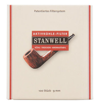 Фильтры для трубок Stanwell Угольные 9мм, 100 шт.