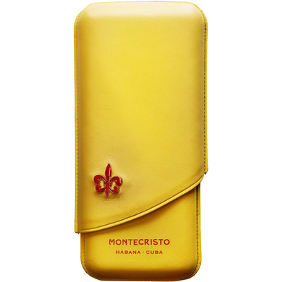 Футляр Montecristo Yellow на 3 сигары